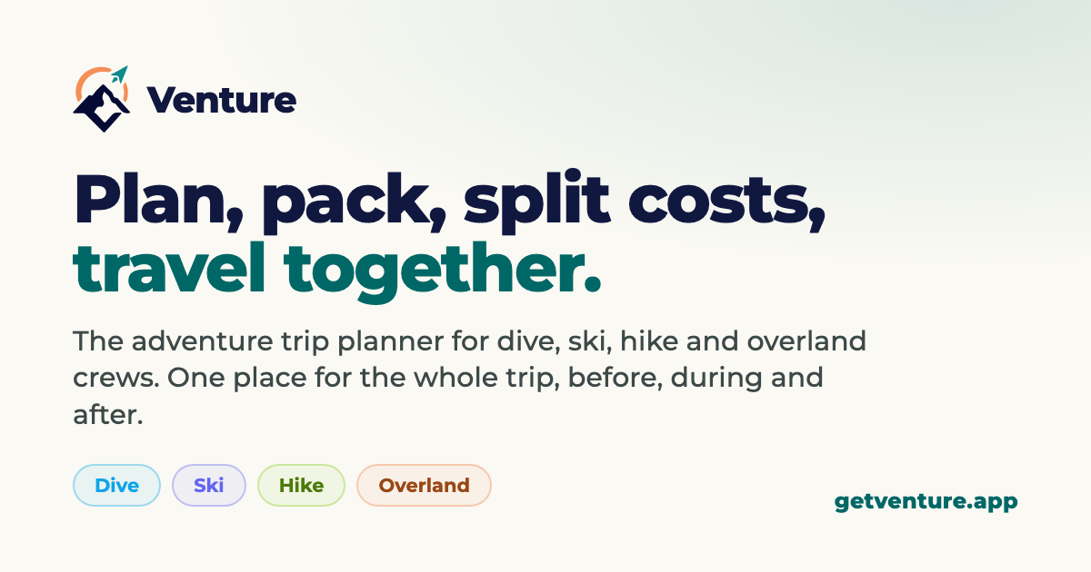 Venture - Consolidates All Bookings into Shared Timeline screenshot